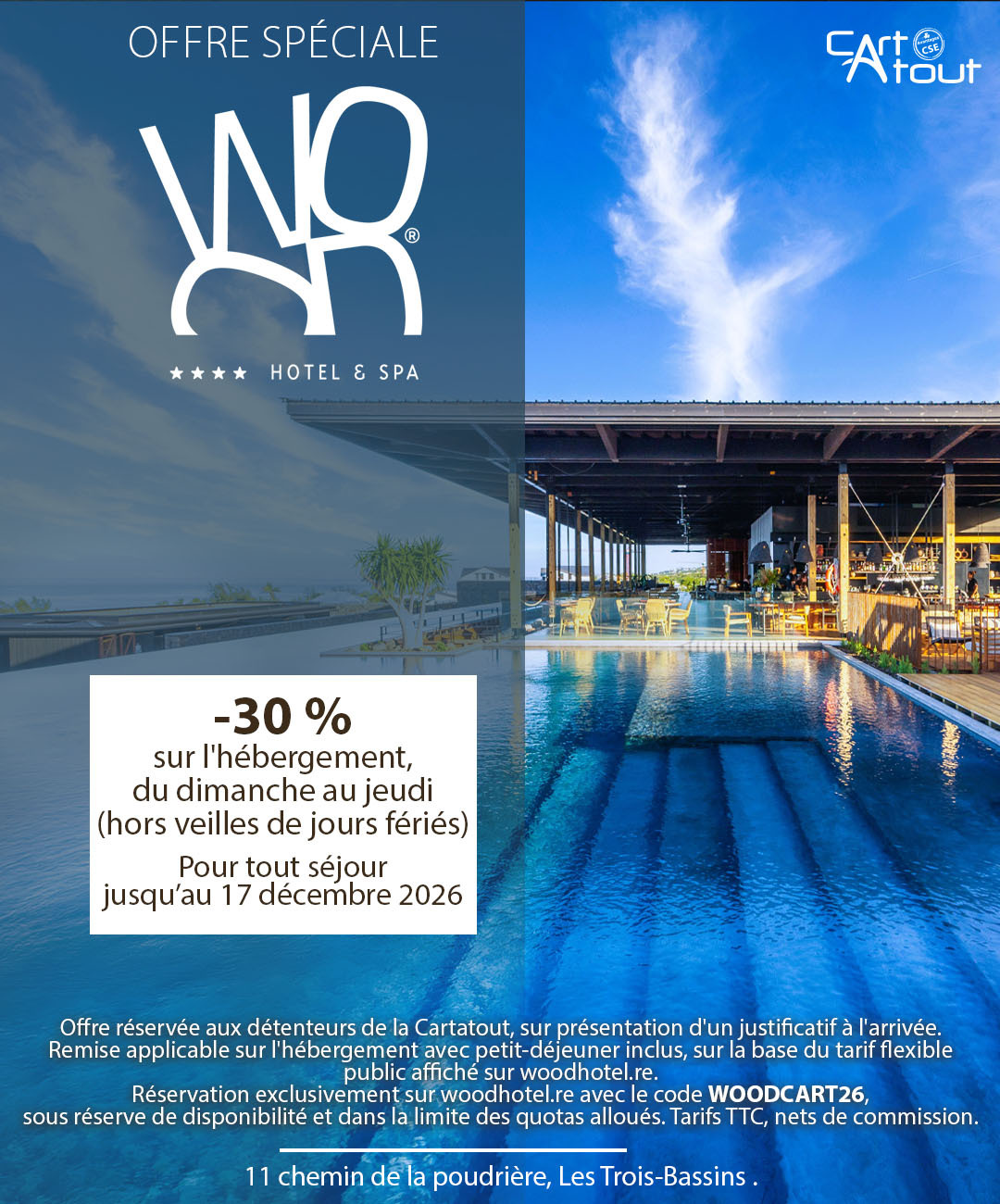Offre spéciale  - WOOD HOTEL & SPA