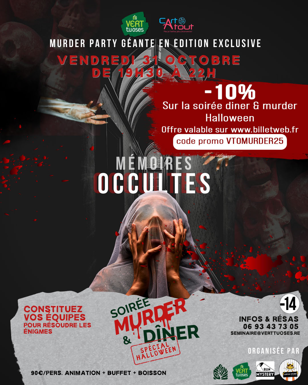 VERT TU OSES - OFFRE SPECIALE HALLOWEEN