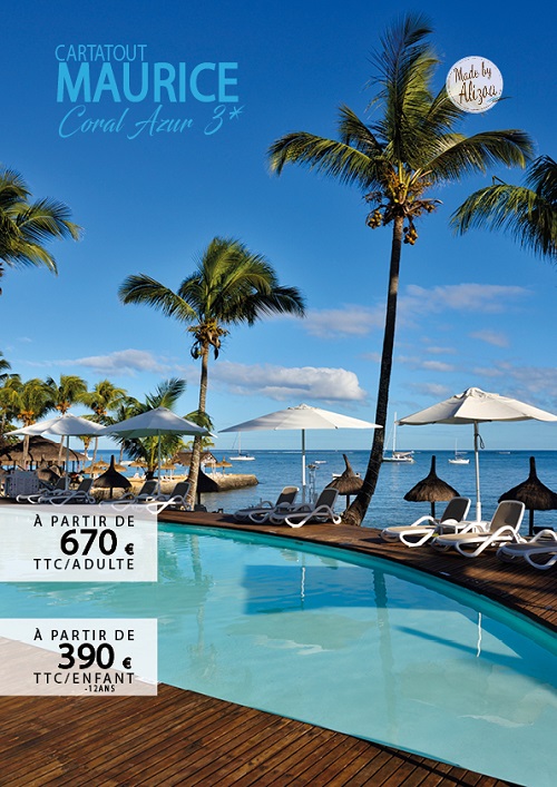 Coral Azur 3*- Ile Maurice    - ALIZOA VOYAGES